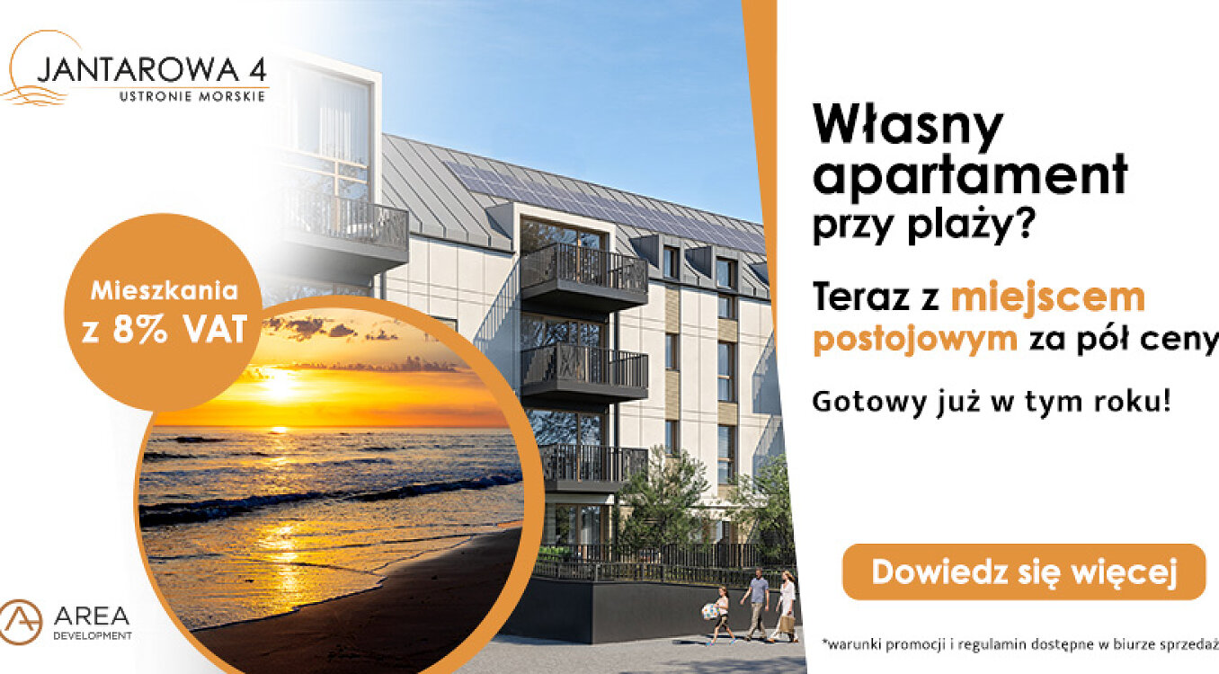 Kup apartament z miejscem postojowym za pół ceny!